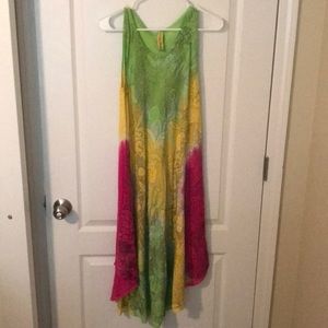 NWOT. Beach swim cover dress.
